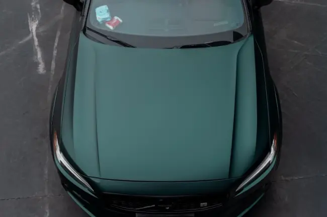Matt Metal Venom Green car wrap film