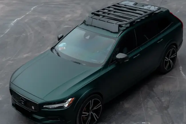 Matt Metal Venom Green paint protection film