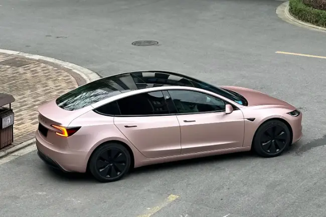 Película protectora para pintura Matt Metal Rose Gold