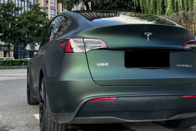 Película de envoltorio para coche Metal Verde Oliva Matt