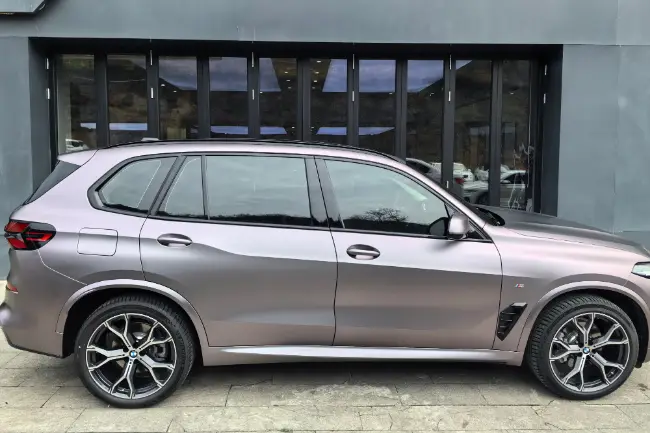 Película de envoltura para coche Matt Metal Capri Grey Purple