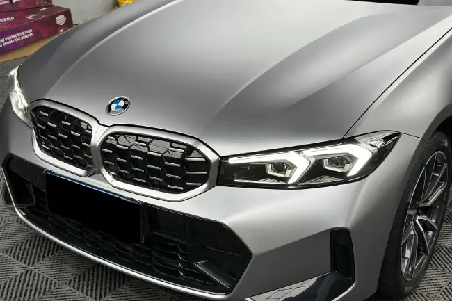 Matt Metal Dark Silver paint protection film