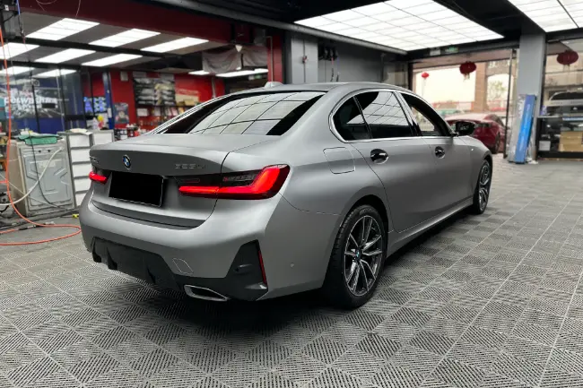 Matt Metal Dark Silver car wrap film