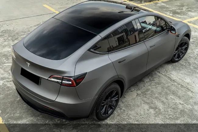 Matt Metal Leaden Grey paint protection film