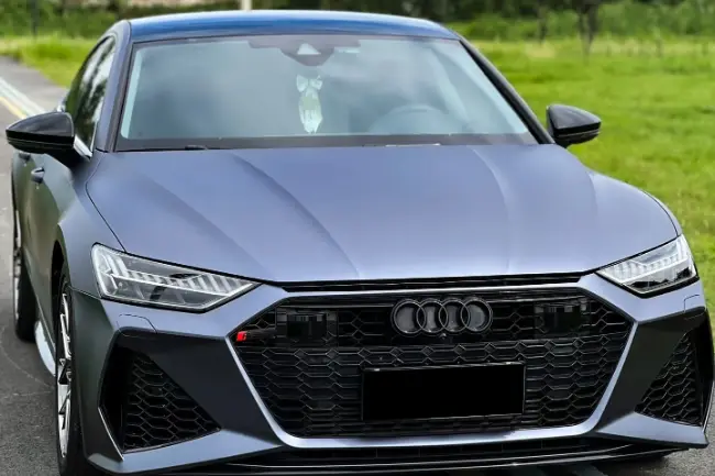 Matt Metal Racing Blue paint protection film