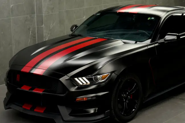 Película de pintura TPU negra cerámica metálica mate