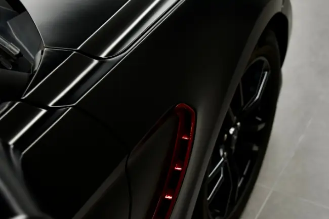 Película de envoltorio para coches Matt Metal Ceramic Black