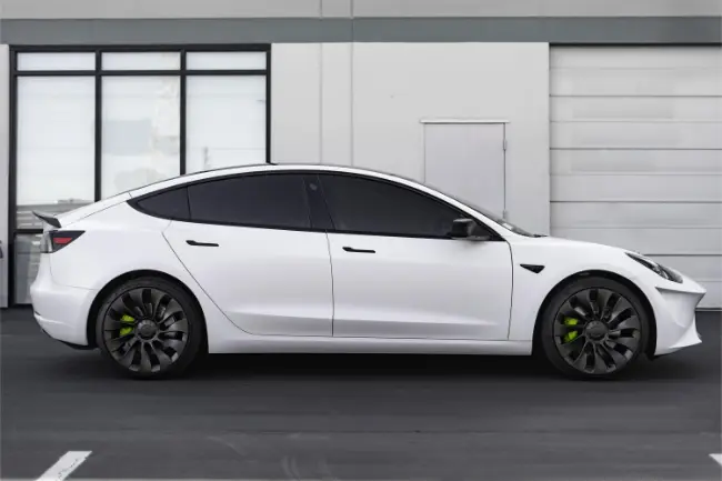 Matt Metal Crescent White car wrap film