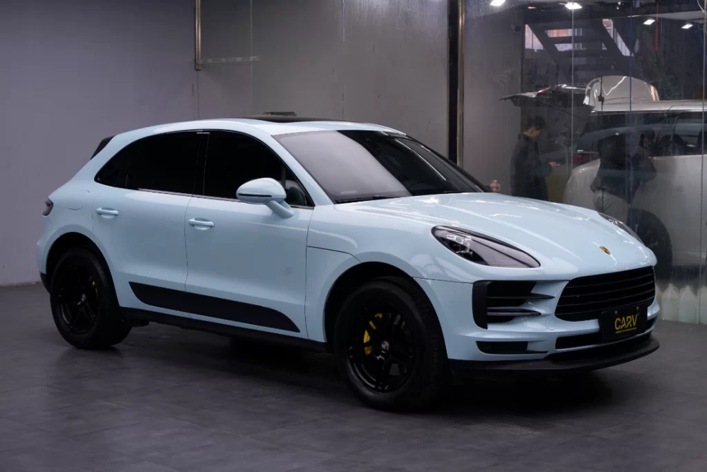 Ice Blue Colored PPF