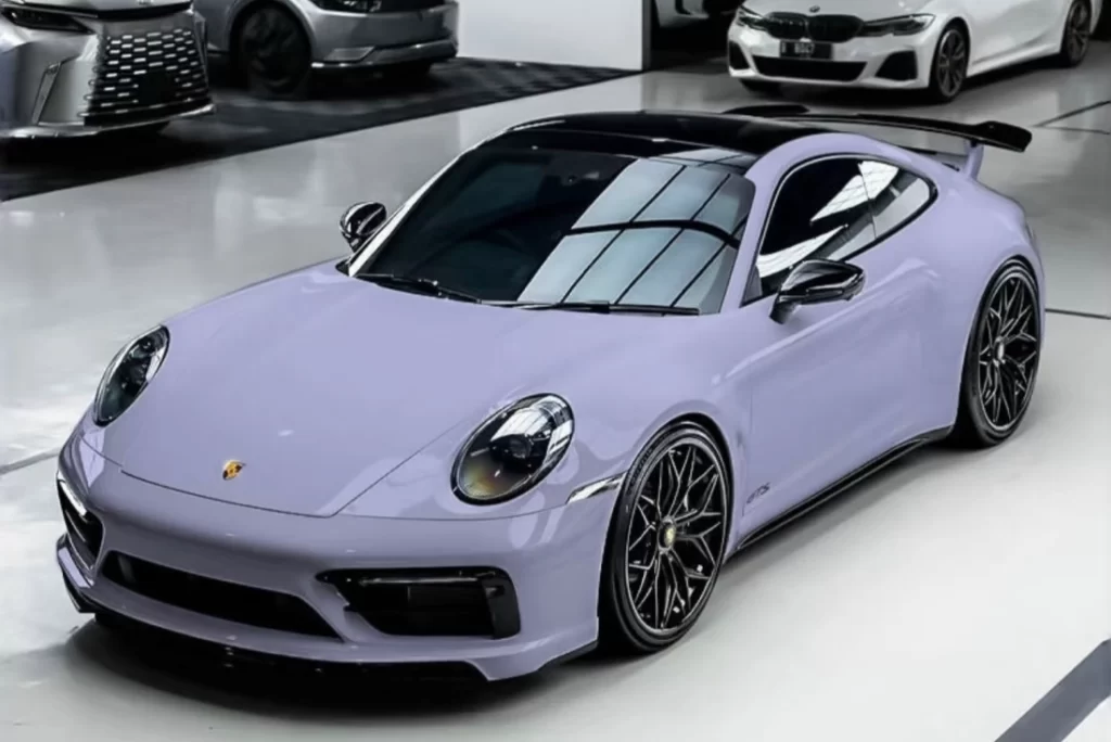 Manta Violet Colored PPF