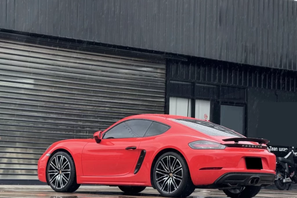 Lava Orange Colored PPF