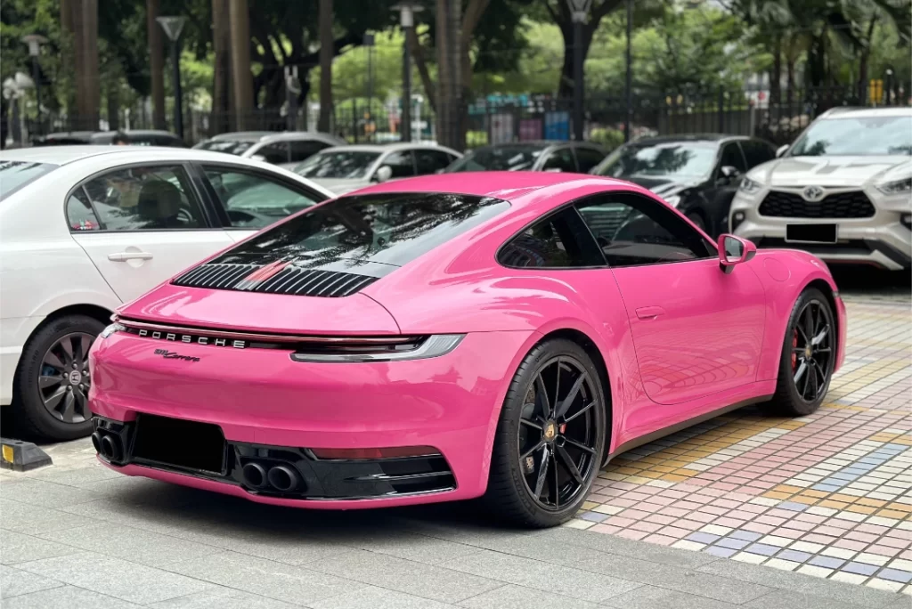 Starlight Gem Red Colored PPF