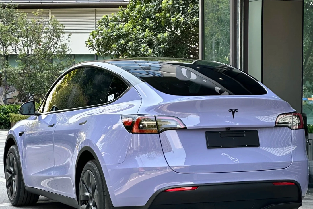 Victoria's Purple Colored PPF