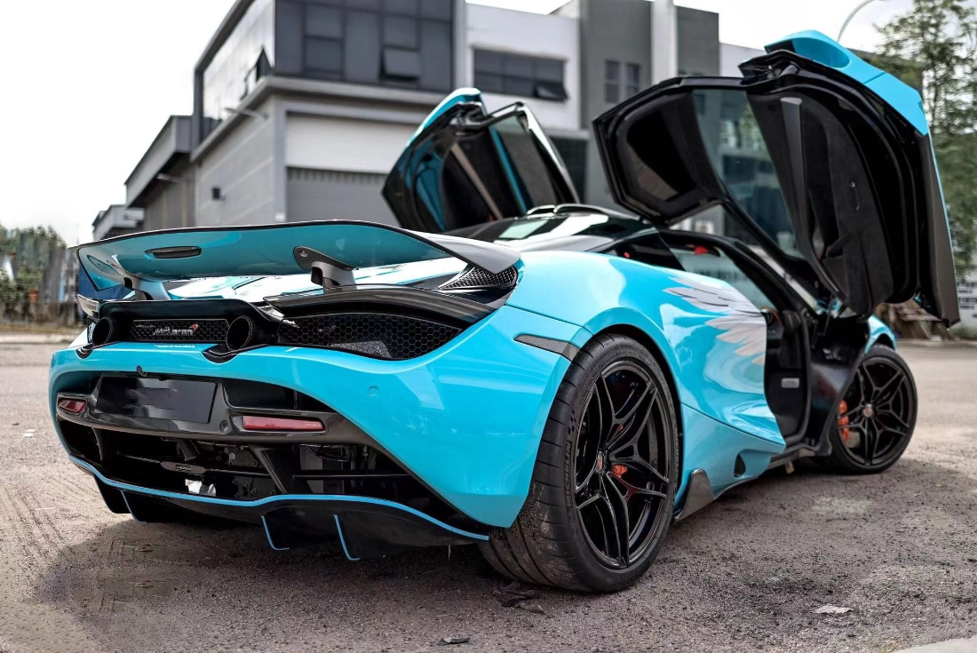 Sea Breeze Blue Colored PPF