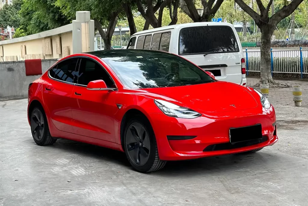 Flame Red Colored PPF