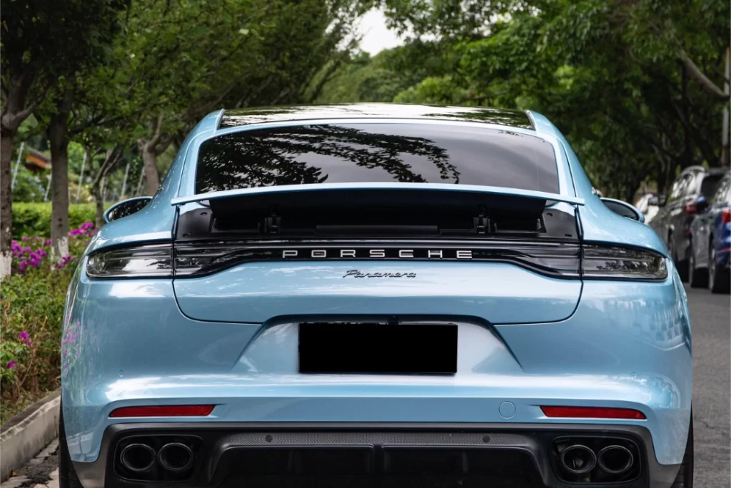 Frozen Blue Colored PPF