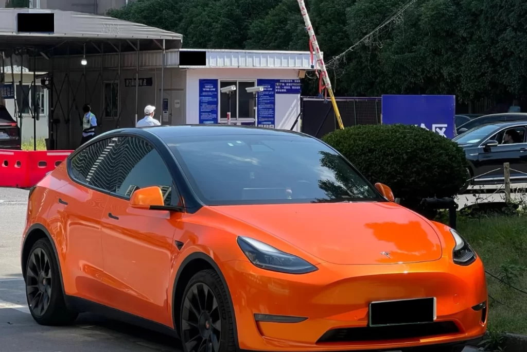 Speed Orange Colored PPF