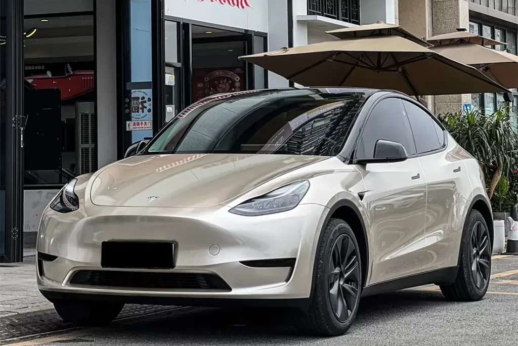 Light Champagne Gold Colored PPF