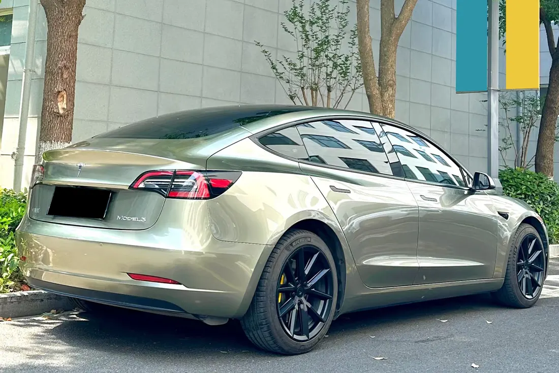 PPF de color verde aventurina