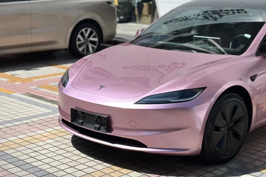 Passion Pink Colored PPF