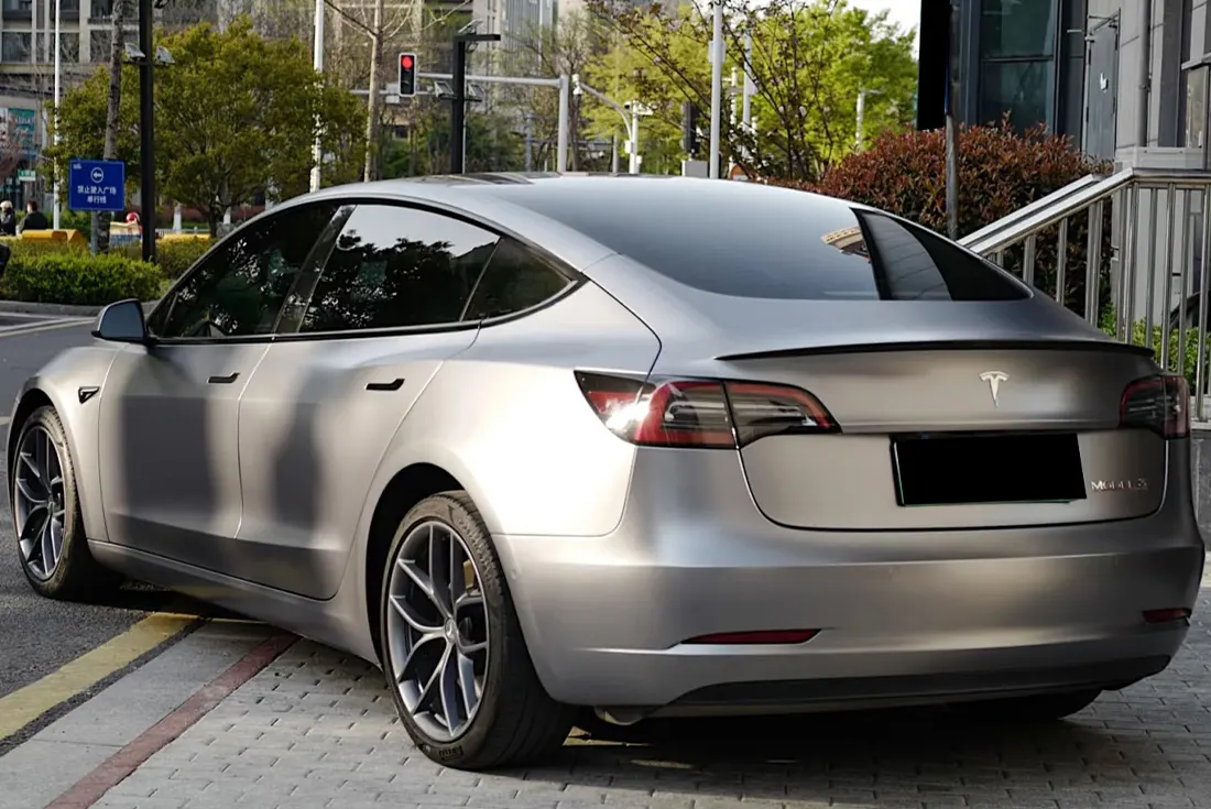 PPF de color gris titanio mate metal mate