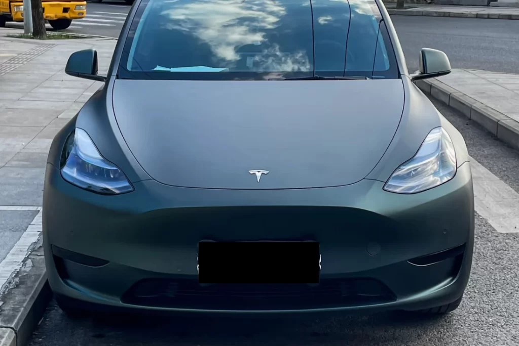 Matt Metal Olive Green Colored PPF