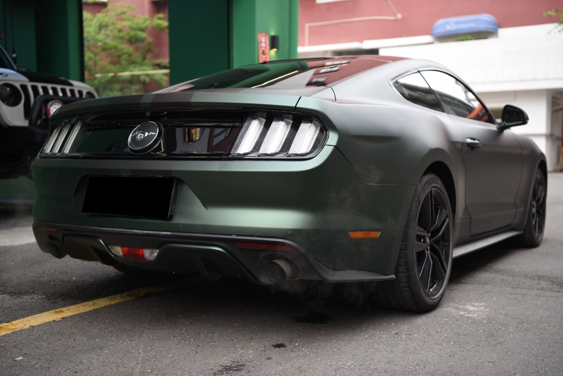 Metal mate Negro Verdoso PPF