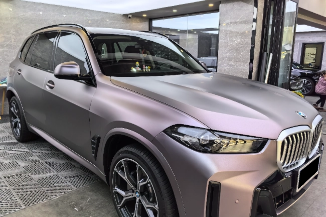 Matt Metal Capri Gris Púrpura PPF