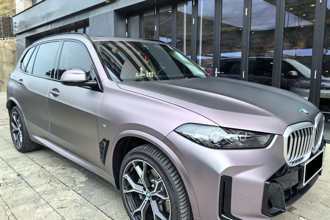 PPF de color matre Metal Capri Gris Púrpura