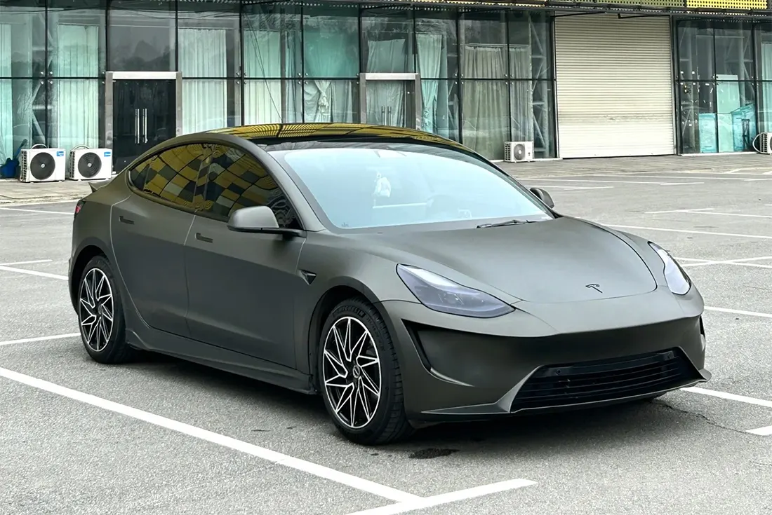 PPF de color verde cubierta metálica mate