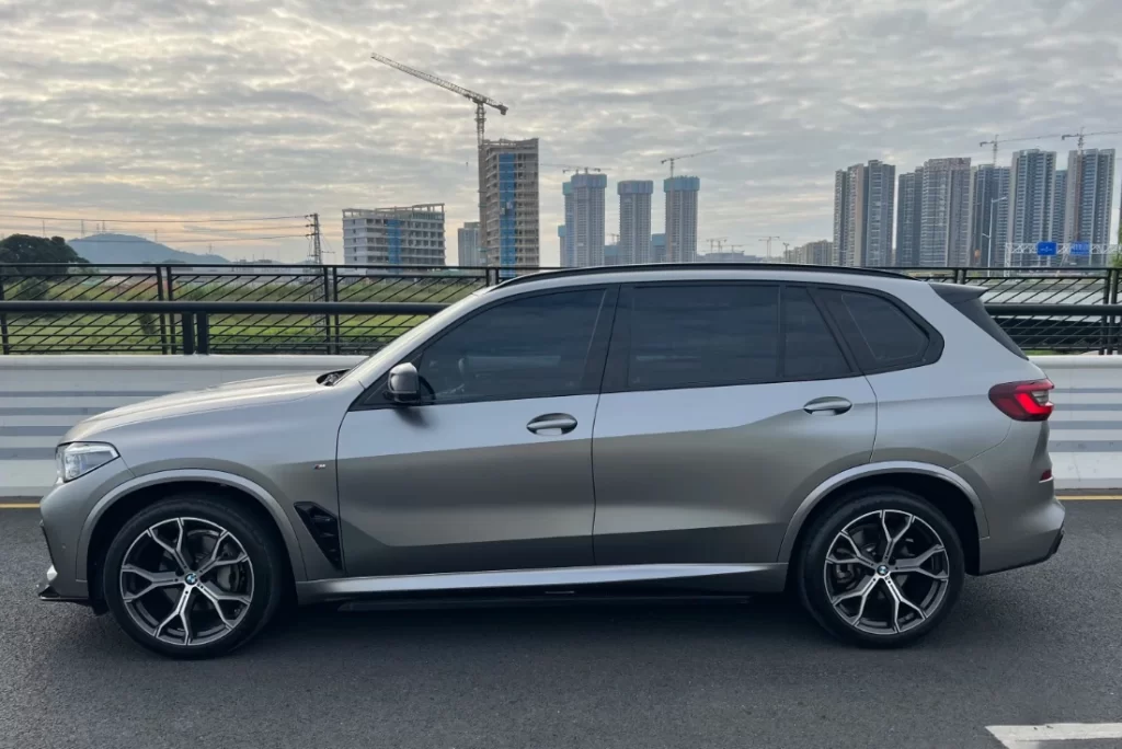 Matt Metal Liquid Silver Colored PPF