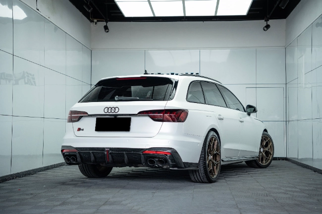 PPF blanco de carcasa metálica mate