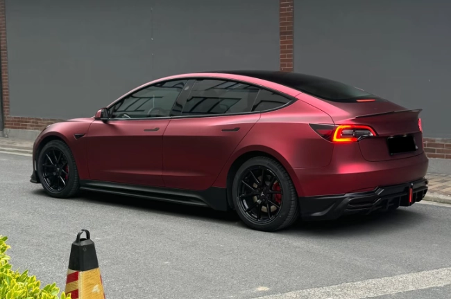 Matt Metal Romanee Red PPF