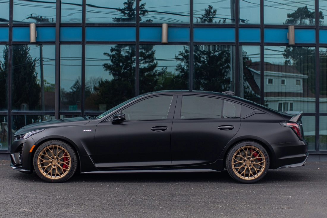 PPF de color negro mate Matt Metal