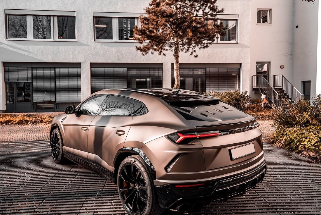 PPF de color marrón Matt Metal Shadow