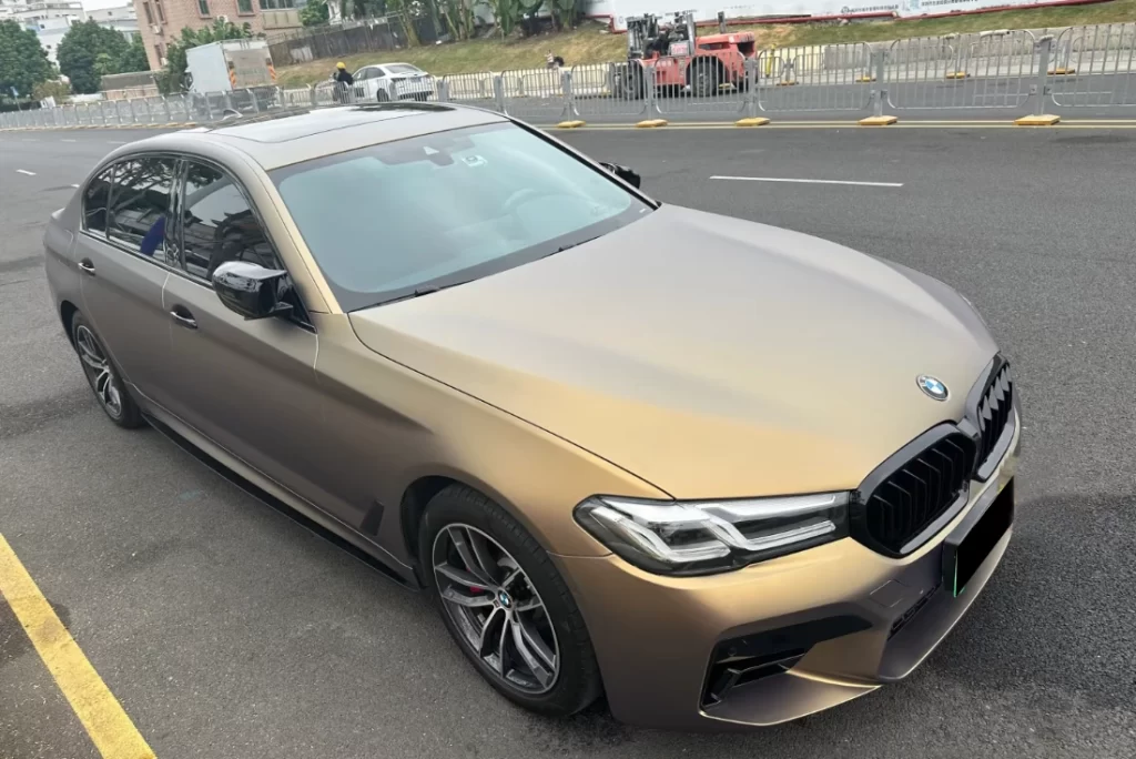 Matt Metal Shadow Gold Colored PPF