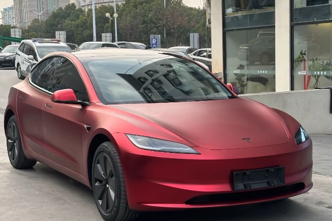 Matt Metal Flame Red PPF