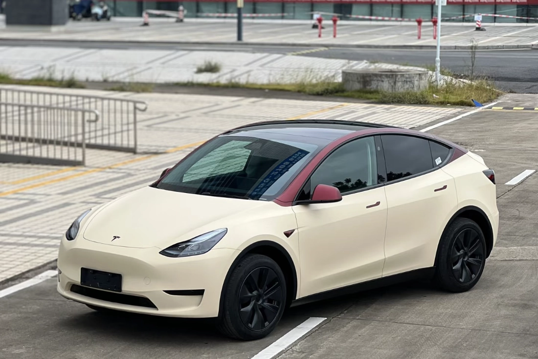 Matt Metal Desert Yellow Colored PPF