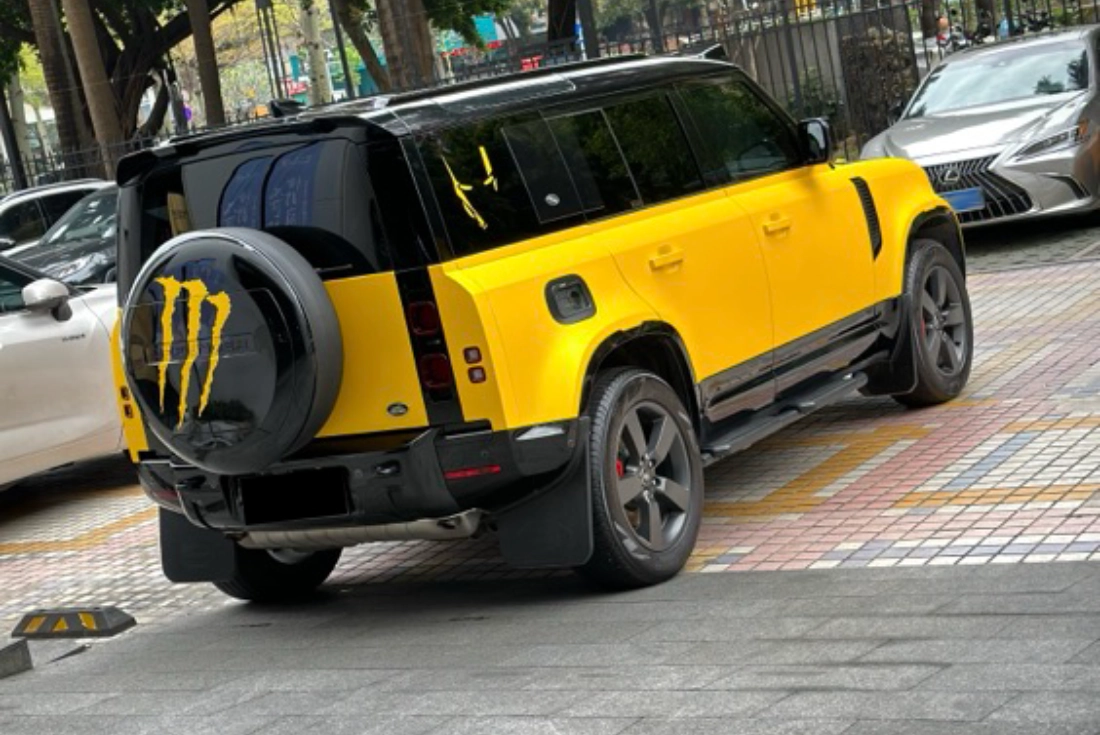 Matt Metal Racing Yellow Colored PPF