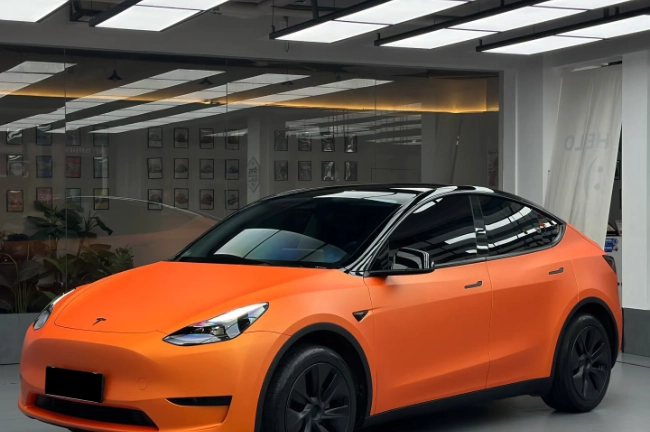 Matt Metal Racing Orange PPF