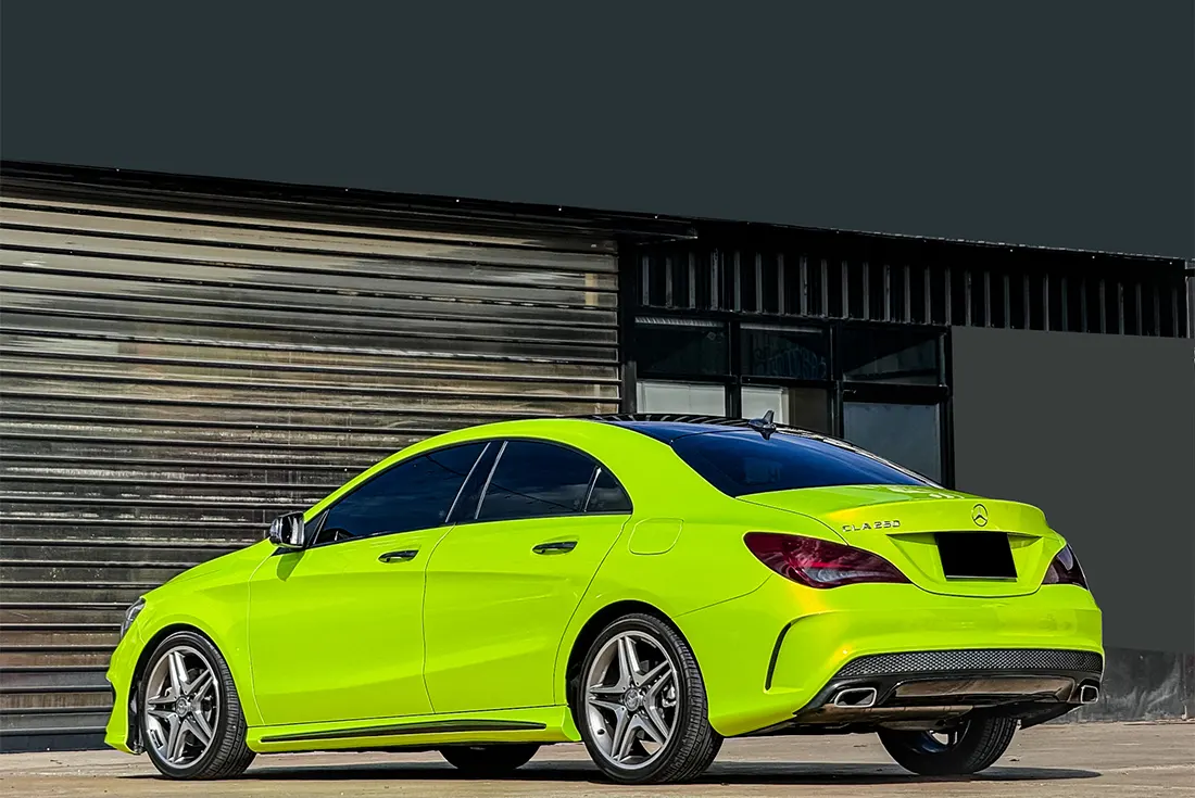 PPF de color amarillo limón vagante