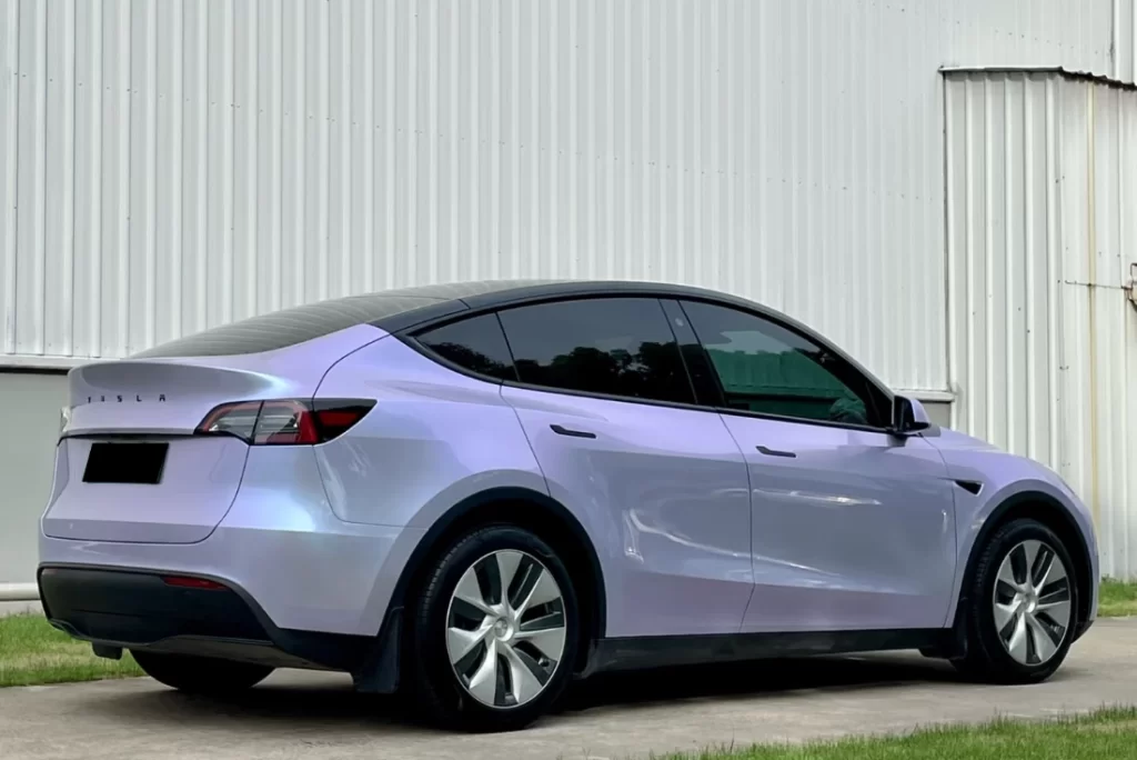 Chameleon Silver Purple Colored PPF