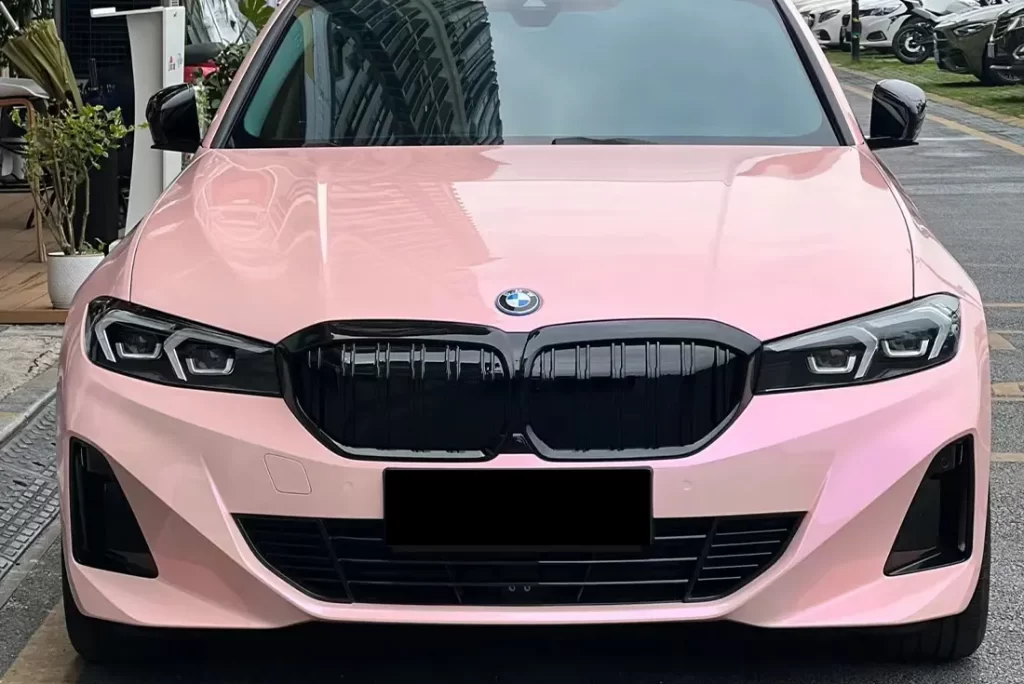 Chameleon Carmine Pink Colored PPF