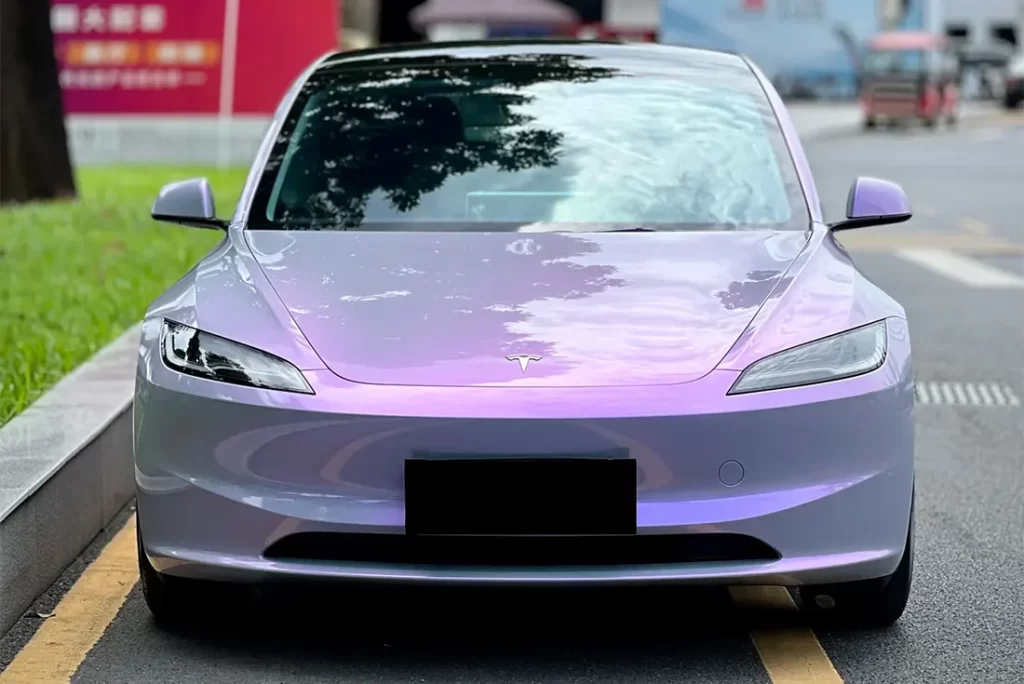 Chameleon Grey Purple Colored PPF