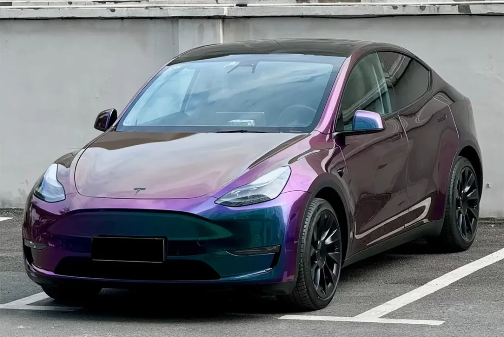 Flip PPF psicodélico de color verde