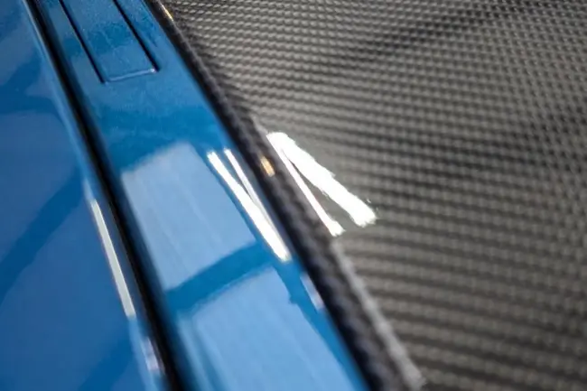 Black Carbon Fiber automotive paint protection film