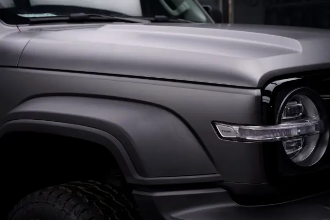 Matt Metal Space Grey TPU paint film