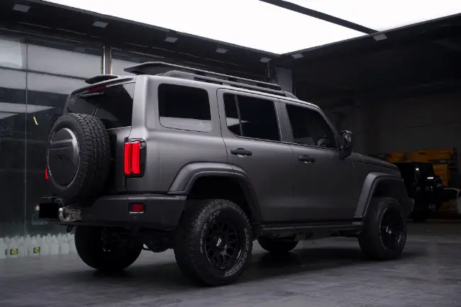 Matt Metal Space Grey car wrap film