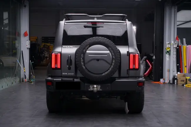 Matt Metal Space Grey paint protection film