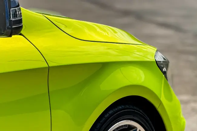 Película de pintura TPU amarillo limón vagante